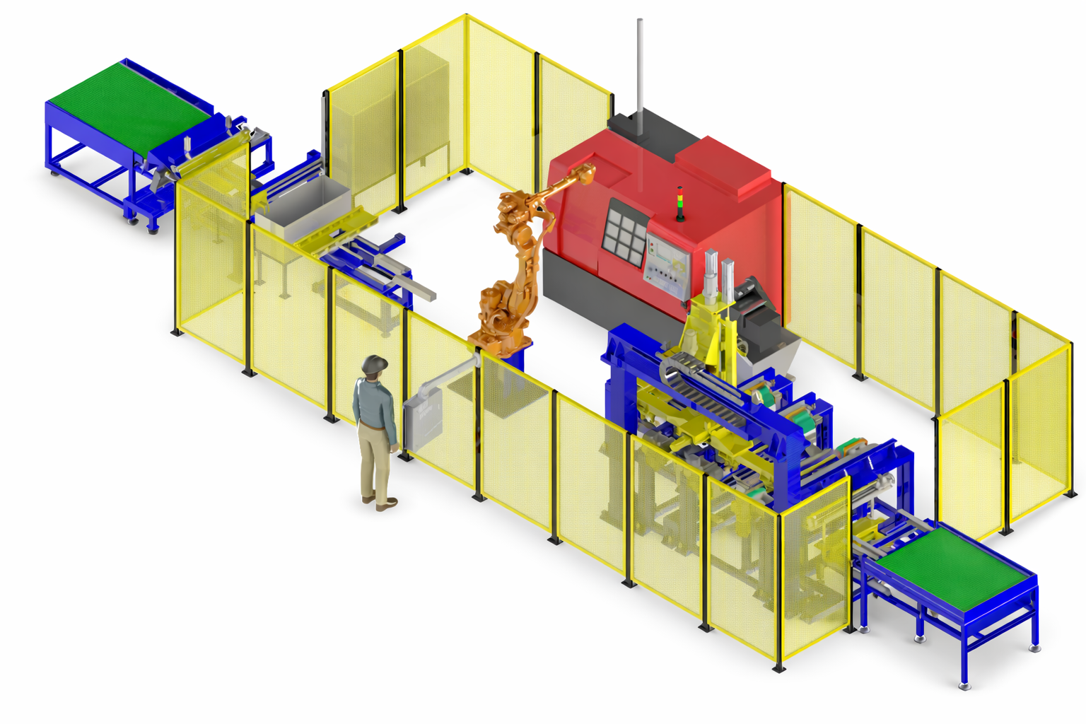 Robotic Machine Tending